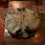 buzzrickson ma-1 flying jacket (m)