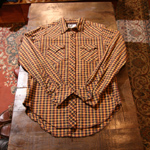 engineered garments western check shirts