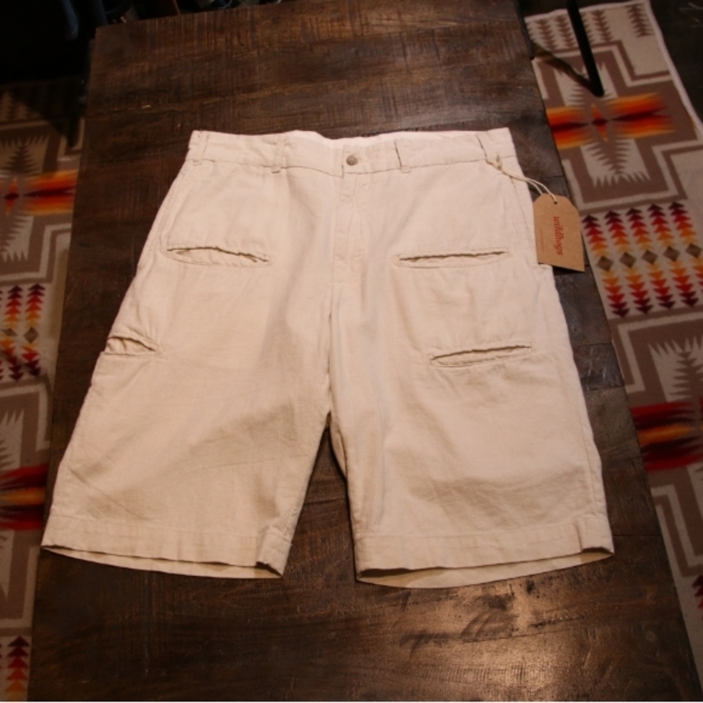 engineered garments pocket shorts