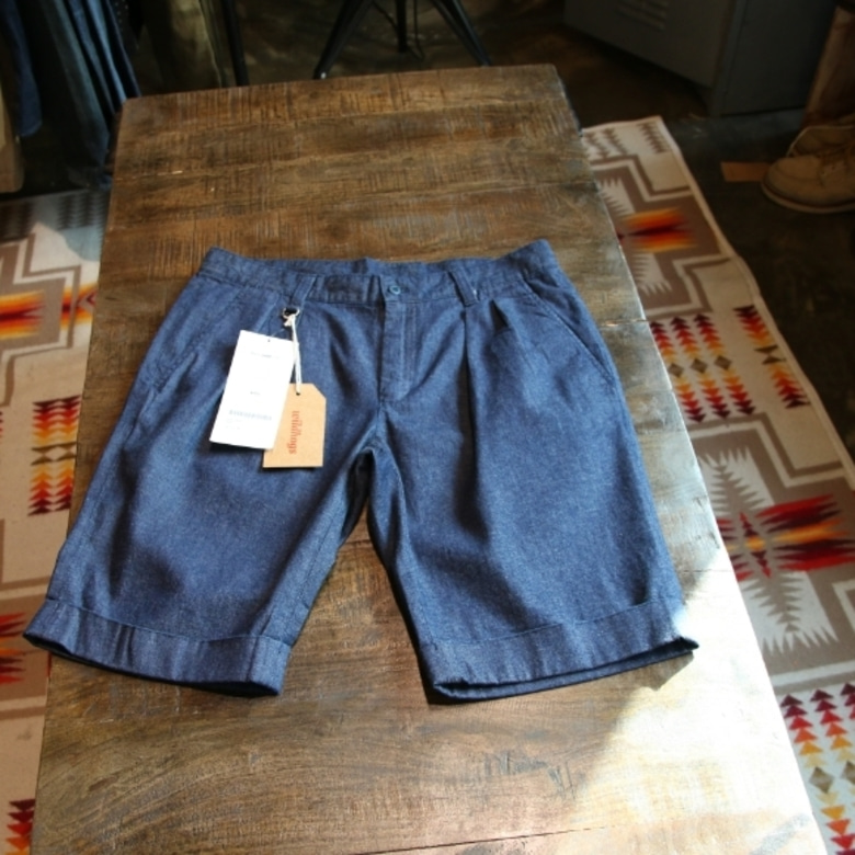 sophnet indigo shorts