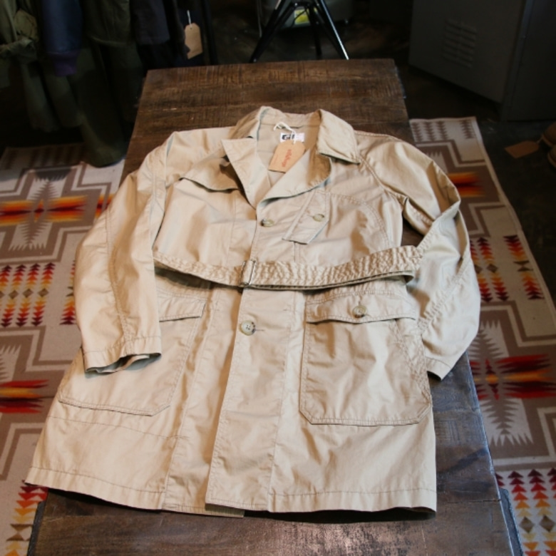 Engineered Garments Single Front Trench Coat