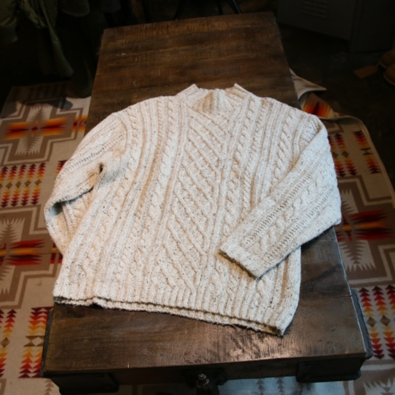RRL cable knit 