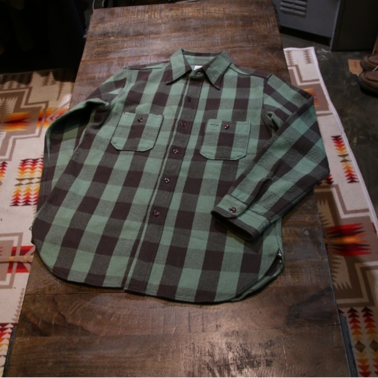 warehouse flannel check shirt