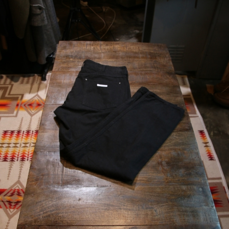 engineered garments black work pants