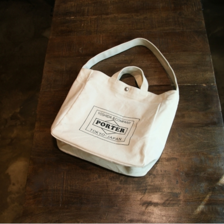 porter x urban research tote bag