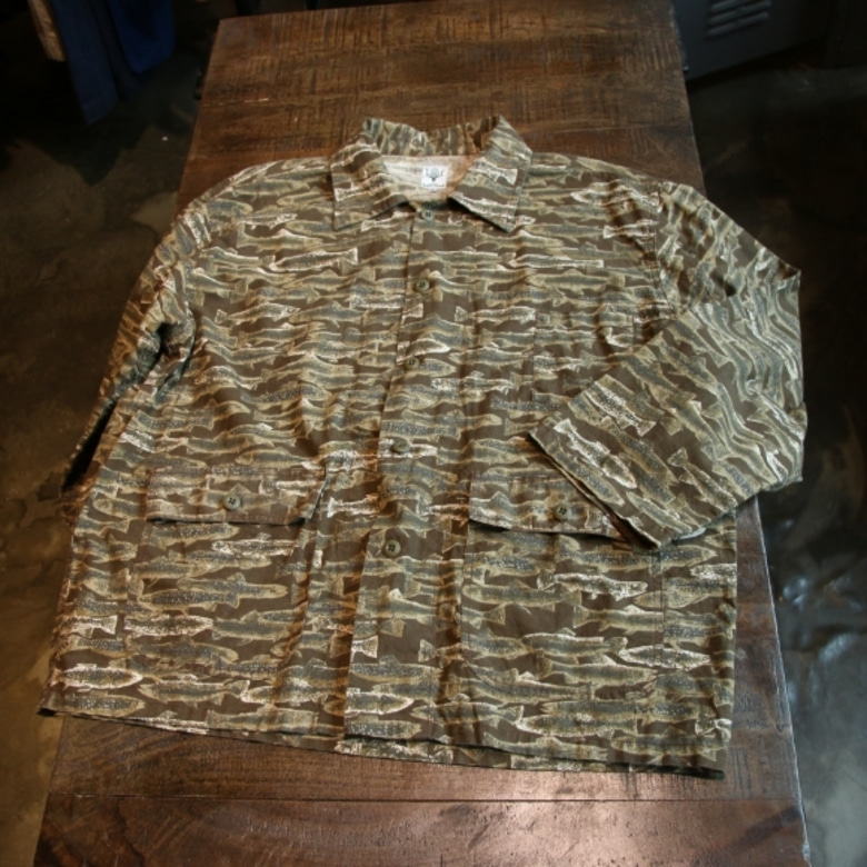 s2w8 fish pattern jacket