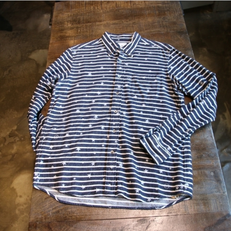 uniform experiment stripe shirt