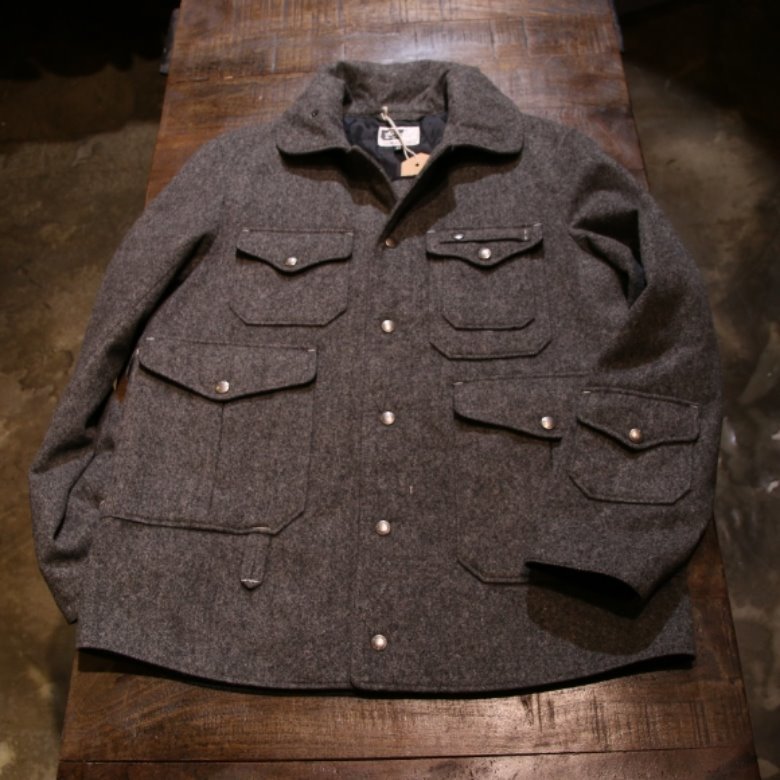 engineered garments wool cruiser jacket