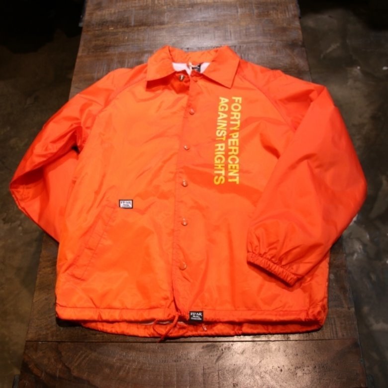 FPAR orange coach jacket