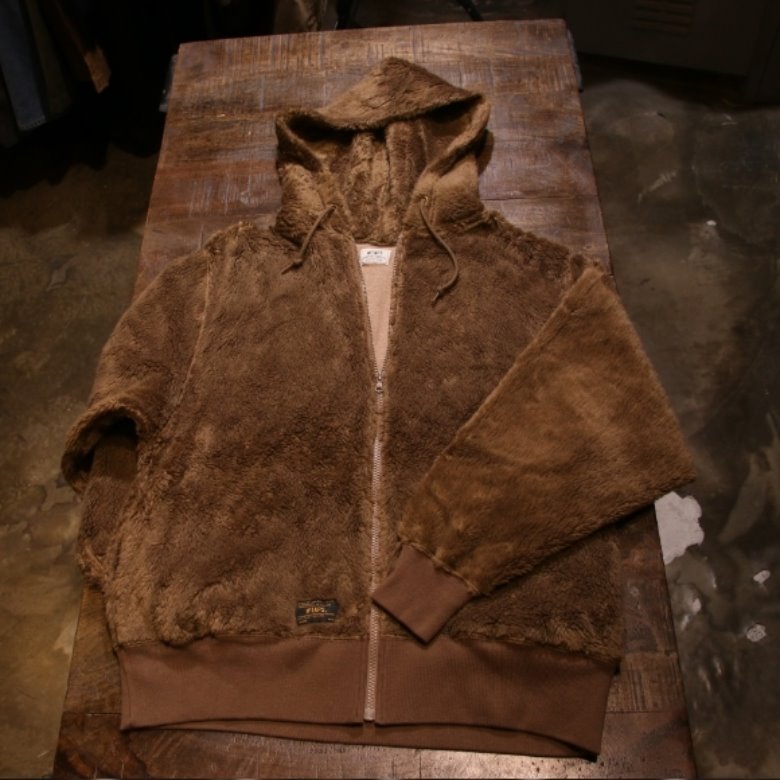 wtaps grizzly hood zipup jacket