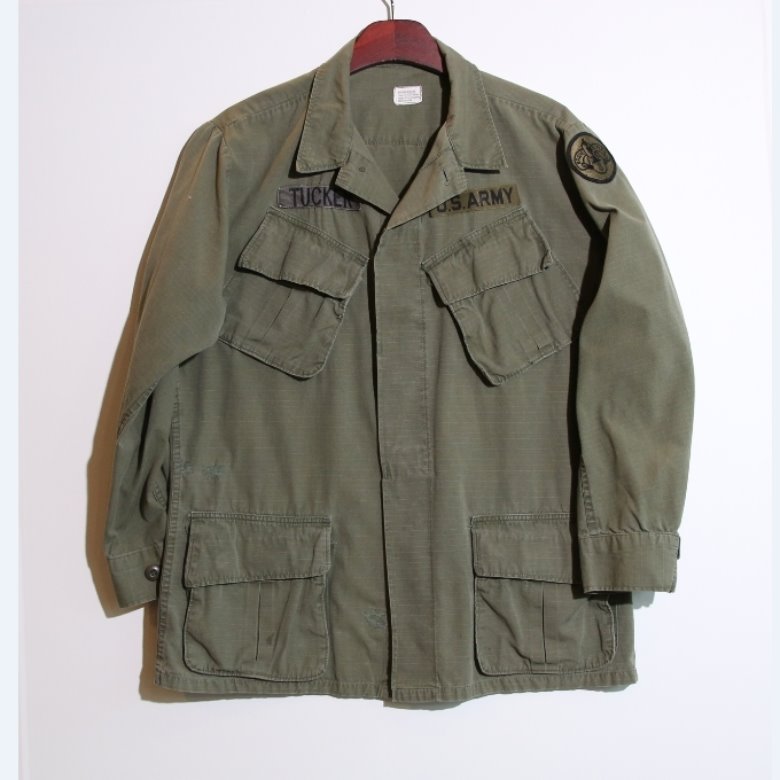 us army 60s fatigue jacket (M)