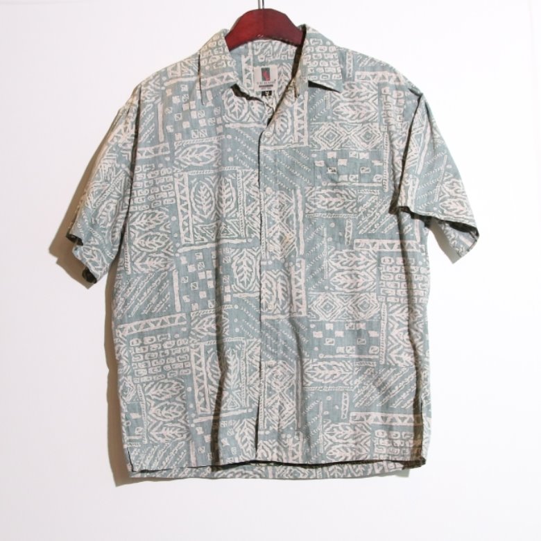 tori richard leaf pattern shirt