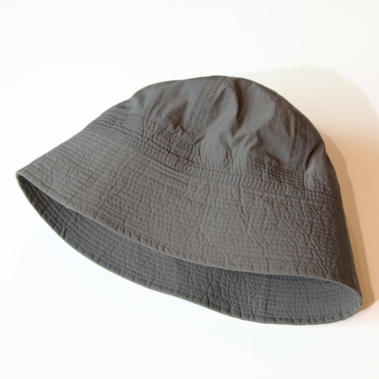 wildhogs nylon sailor bucket hat (charcoal)
