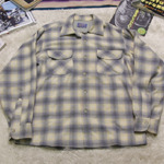 60&#039;s PENDLETON shadow plaid wool shirt 