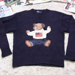 POLO bear hand knit