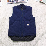 carhartt quilt lined vest 