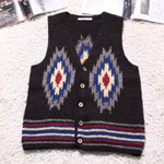 GAJIN MADE vintage pattern vest 