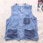 Rugged Factory chambray vest 