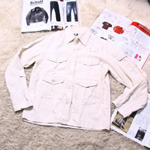 engineered garments linen pocket jacket 
