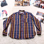 engineered garments check shirts 