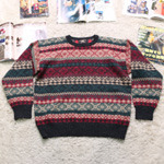 RRL pattern wool knit 