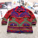 polo country vintage pattern coat 