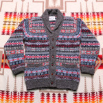 jamieson&#039;s shawl collar cardigan 