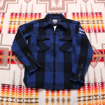 momotaro jeans wool check jacket