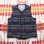 free&amp;easy X lee wool denim vest 