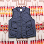BROWN&#039;S BEACH cotton vest 