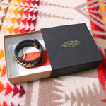 The calee genuine leather bangle 