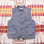 engineered garments stripe vest