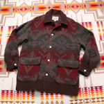 woolrich wool pattern coat 