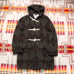 engineered garments pattern duffle coat (s)