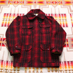 60&#039;s vintage woolrich mackinaw wool jacket(36)