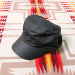 barbour waxed cotton hunting cap 