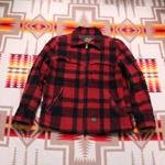 cootie wool check jacket