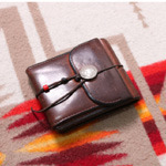 goro&#039;s saddle leather wallet 