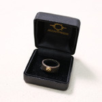 arizona freedom silver&amp;18k gold ring